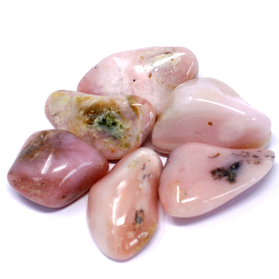 Pack of 24 Tumble Stones  Peruvian opal