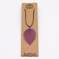 Necklace - Bravery Leaf - Multicoloured