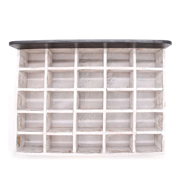Wooden Compartment Tray – 25 Sections