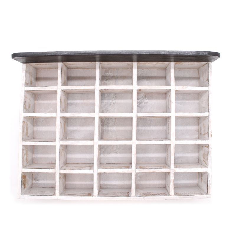 Wooden Compartment Tray – 25 Sections