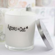 Agnes + Cat Votive Candle - Rhubarb Rhubarb