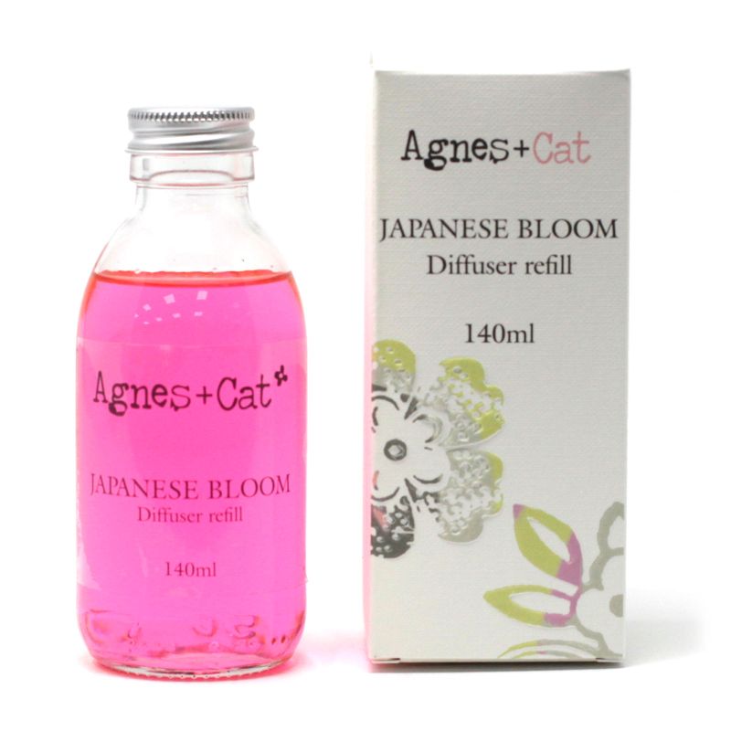 Agnes + Cat Reed Diffuser Refill - Japanese Bloom 140ml