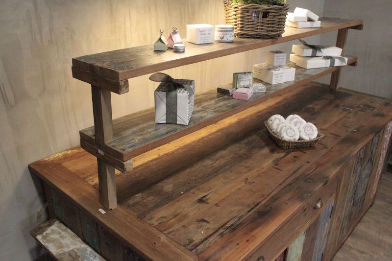 A&C Large Centre Display Table 207x97x80cm