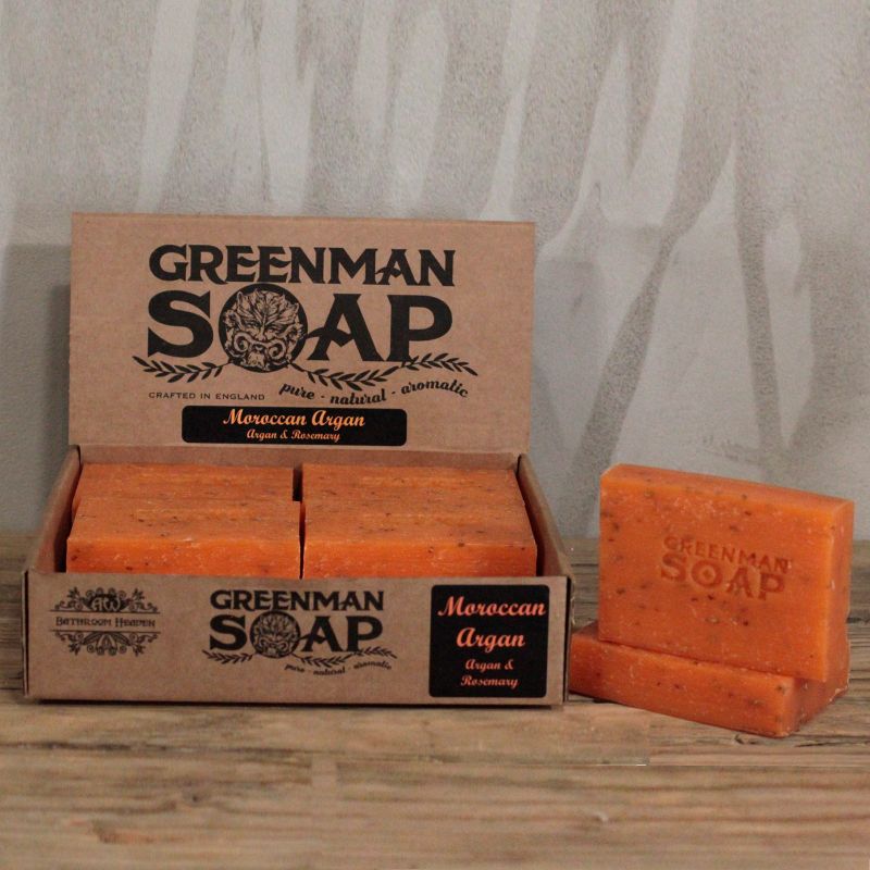 Greenman Soap Slice 100g - Moroccan Argan