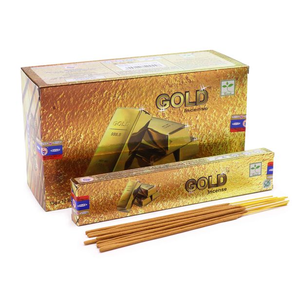 Satya Incense 15gm - Gold