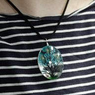 Pressed Flowers - Tree of Life set - Green