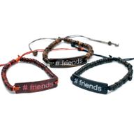 Coco Slogan Bracelets - #Friends
