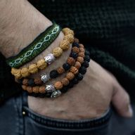 Assorted Rudraksha Buddah Bangles