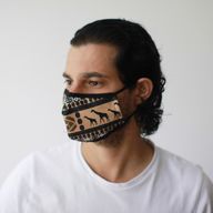 Reusable Fashion Face Mask - African Tribal (Adult)