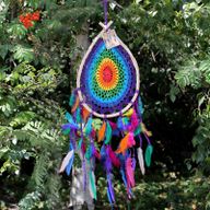 Bali Dream Catchers - Large Multi Teardrop