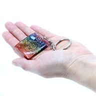 Orgonite Power Keyring - Home Protect Copper and Chakra
