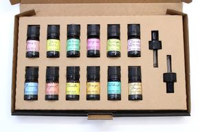 Aromatherapy Essential Oil Set - The Top 12