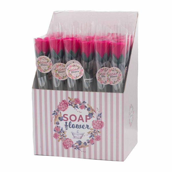 Soap Flower - Small Pink Rose