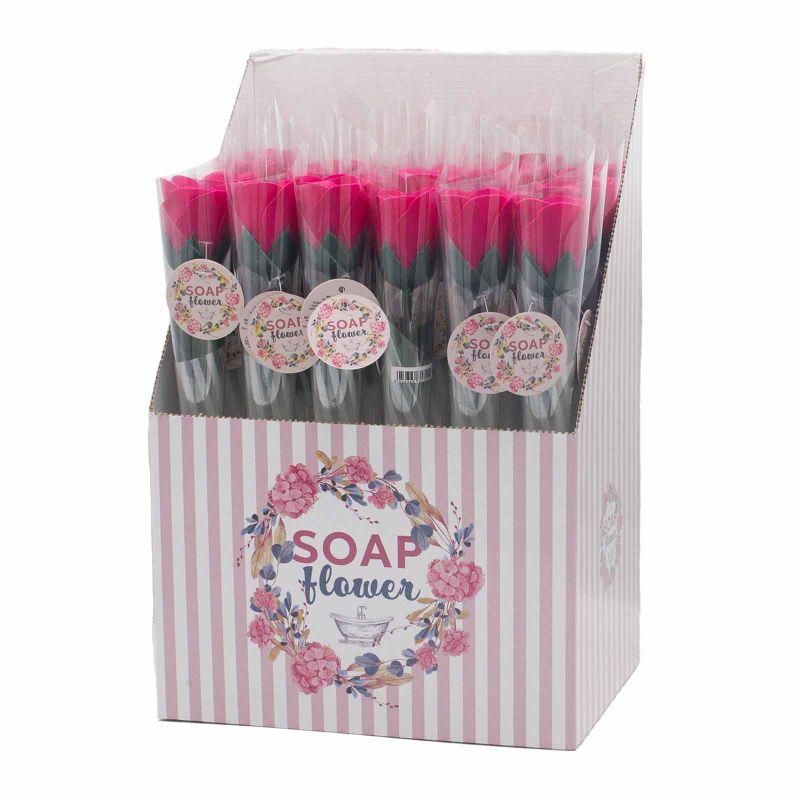 Soap Flower - Small Pink Rose