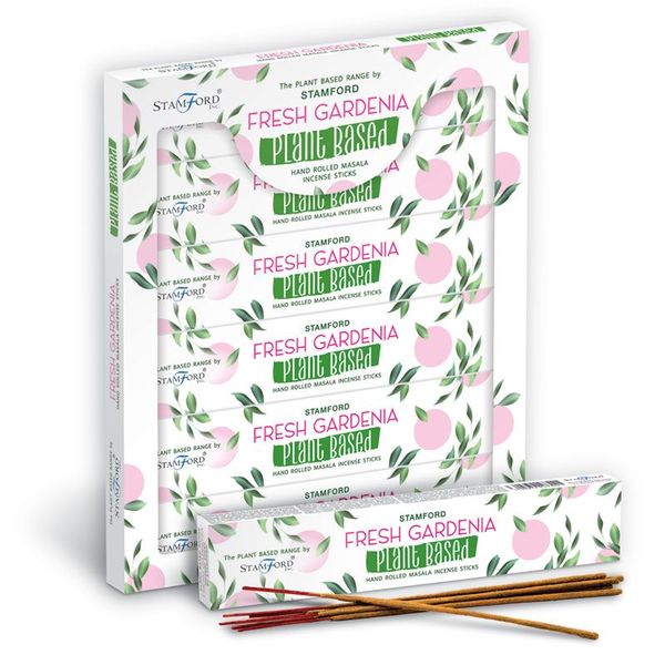 Plant Based Masala Incense Sticks - Fresh Gardenia