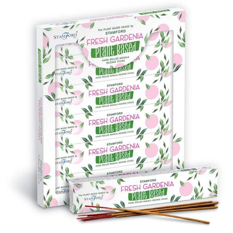 Plant Based Masala Incense Sticks - Fresh Gardenia