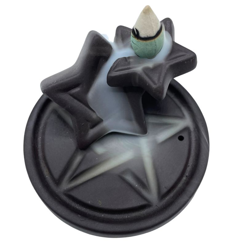 Backflow Incense Burner - Pentagon Falls