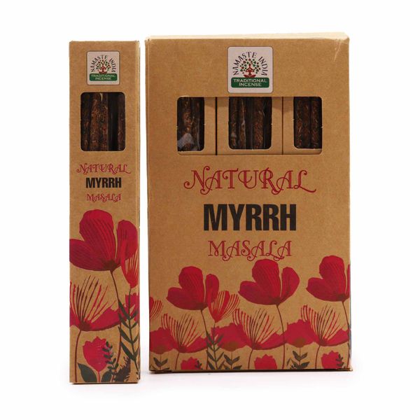 Natural Botanical Masala Incense - Myrrh