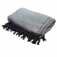 Boho Comfort Throws - Charcoal