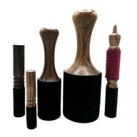 Wooden Stick - 18cm  - Medium Double Ring