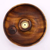 Incense Stick & Cone Burner Disc - Yin & Yang