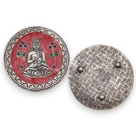 Buddha Red Decor Incense Holder