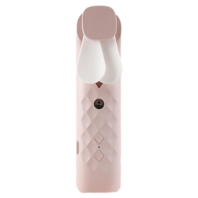 Pink Nano Mist Face Fan & Spray - USB chargable