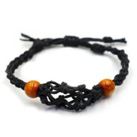 Gemstone Bracelet Cord - Black