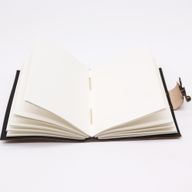 Leather Journel - Plain Paper - Life is Better with Friends