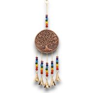 Indian Chimes - Med Tree of Life - Chakra Beads 5 Bells