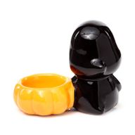 Ceramic Skull Boy Tea Light Candle Holder