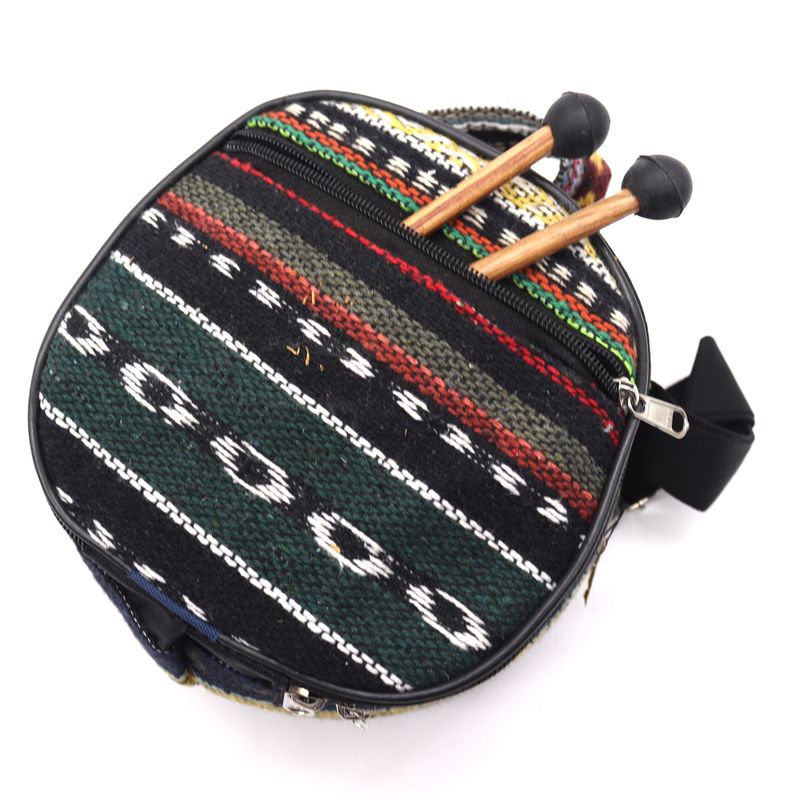 Happy Drum Multi Coloured - 17x13cm