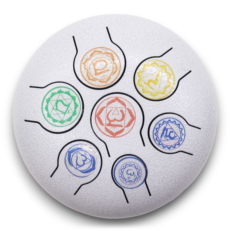 Happy Drum 7 Chakra - 17x13cm