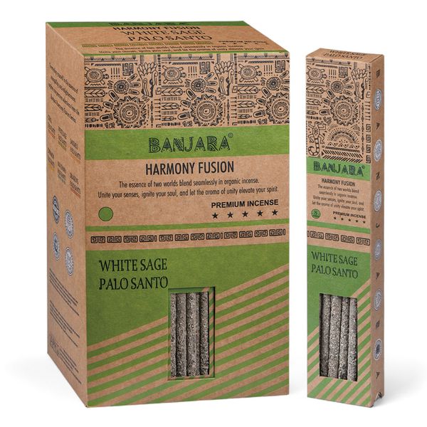 Banjara Palo Santo Smudge Sticks - White Sage