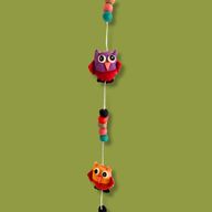 Felt Wall Hanging  -Owls (random colours)