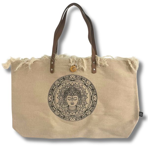 Natural Tote Bag Leather Handle - Inspiration