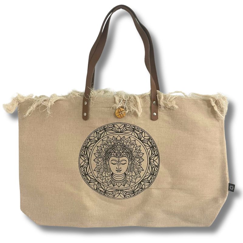 Natural Tote Bag Leather Handle - Inspiration