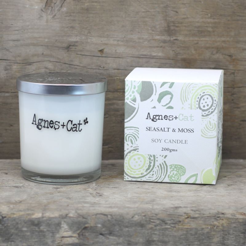 Agnes + Cat Votive Candle - White Fig