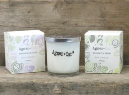 Agnes + Cat Votive Candle - White Fig