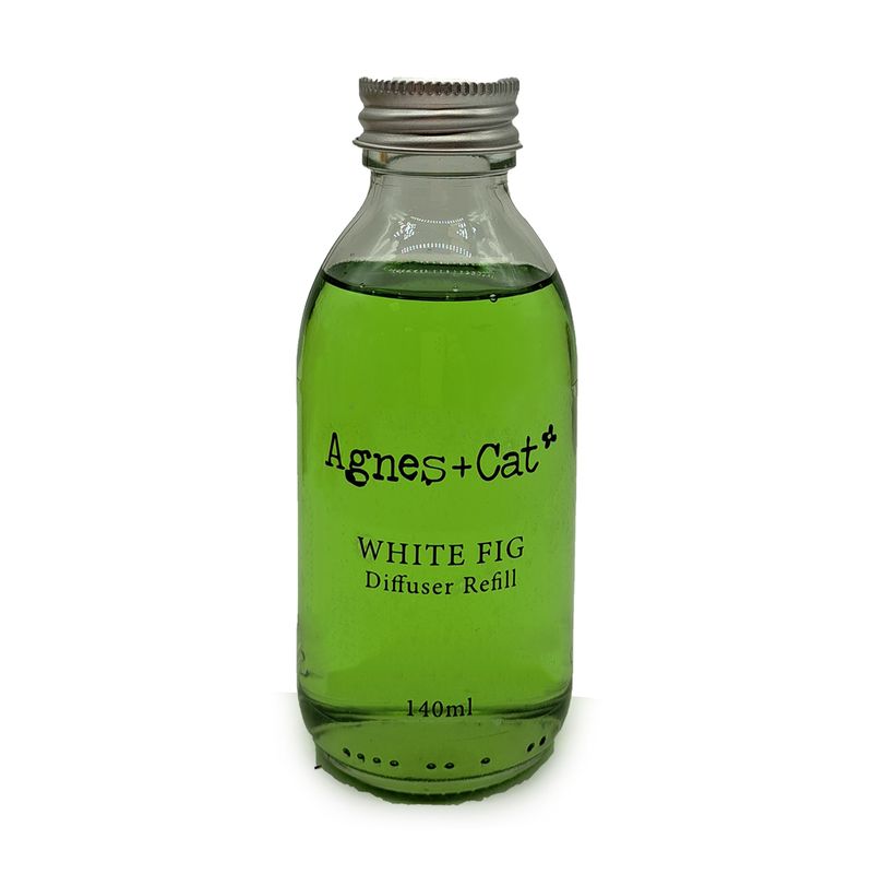 Agnes + Cat Reed Diffuser Refill - White Fig 140ml