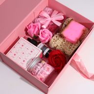 Flat Pack Gift Box - Large  (28.2x20.2x9.2cm) - Red