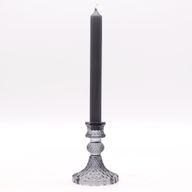 Vintage Dinner Candle Holder - Midnight Grey