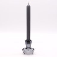 Mushroom Flip Dinner Candle / Tealight Holder - Midnight Grey