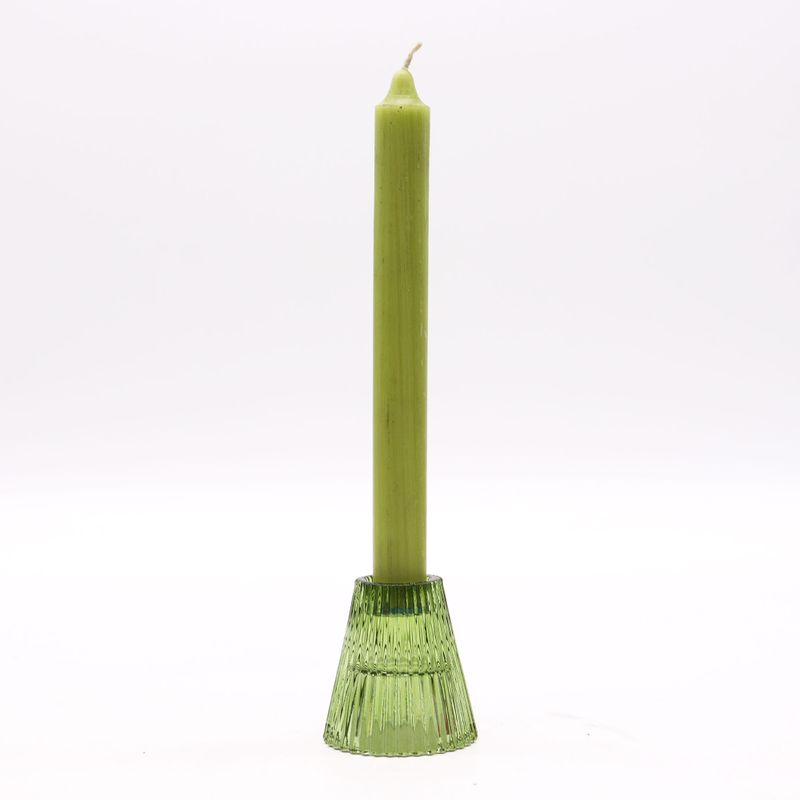 Flip Dinner Candle / Tealight Holder - Garden Jade