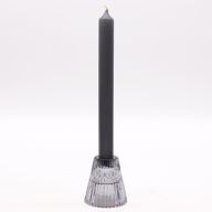 Flip Dinner Candle / Tealight Holder - Midnight Grey