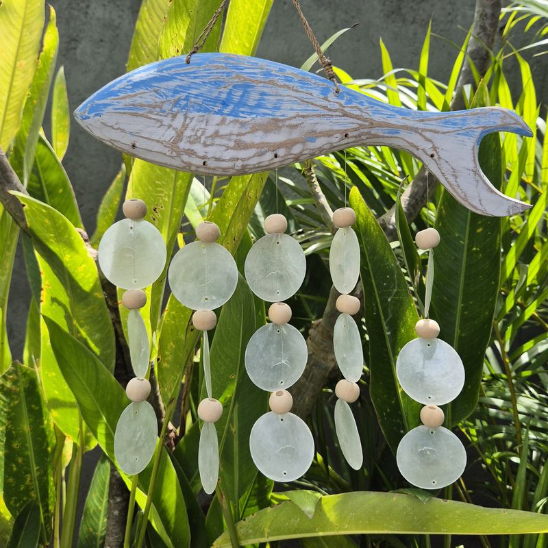 Bluewash Fish Carving and Natural Copis Drop