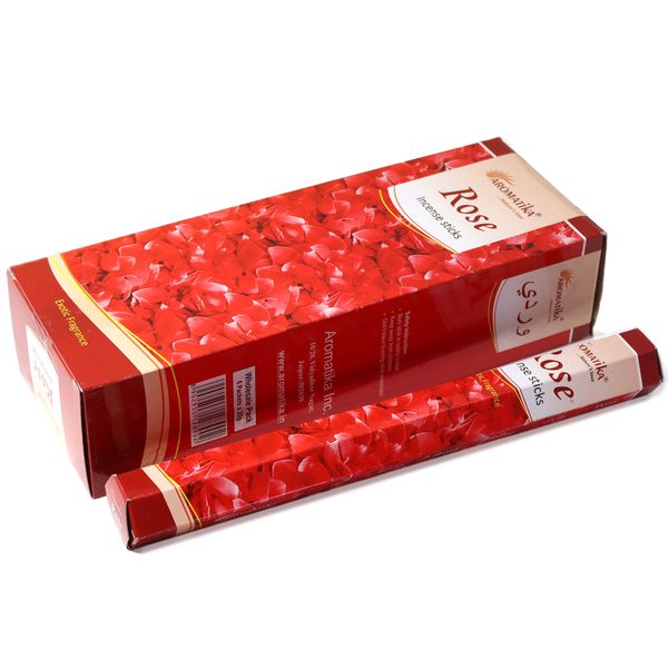 Aromatika Charcoal Free Hex Incense - Rose
