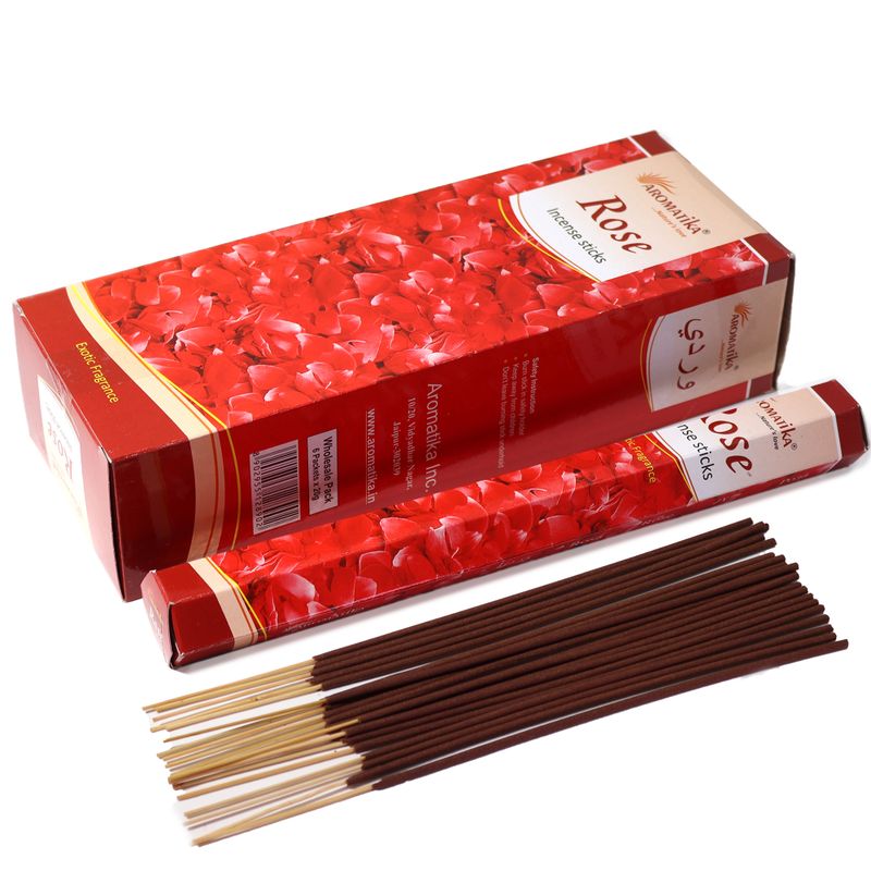 Aromatika Charcoal Free Hex Incense - Rose
