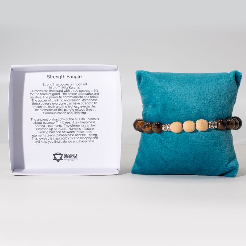 Tri Hita Karana Bangle - Strength