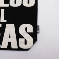 Iconic Classic Tote Bag - ACCESS ALL AREAS - Black Natural 10oz